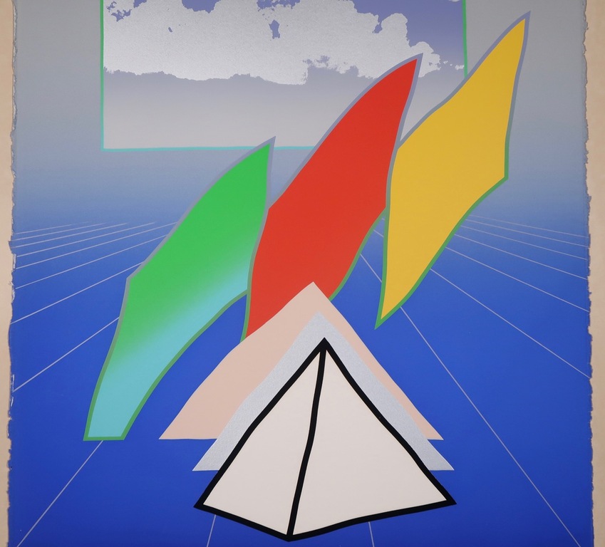 Anthony Benjamin: Zeefdruk, Blue Parallax  kopen? Bied vanaf 20!