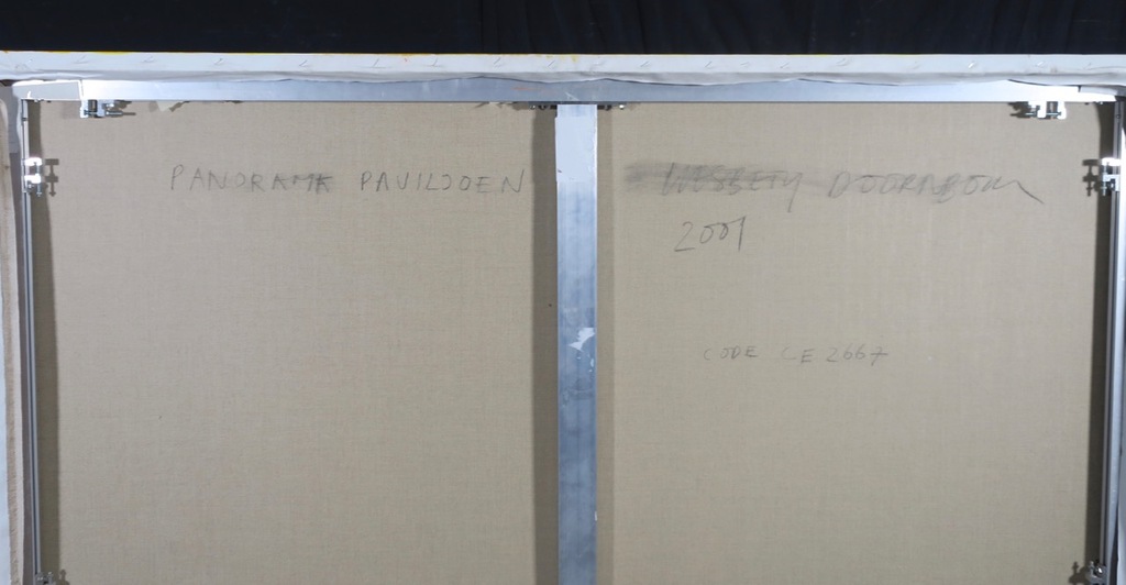 Nans Jetten: Zeefdruk op doek, Gewassen en geknipt 1 (Zeer groot) kopen? Bied vanaf 1!