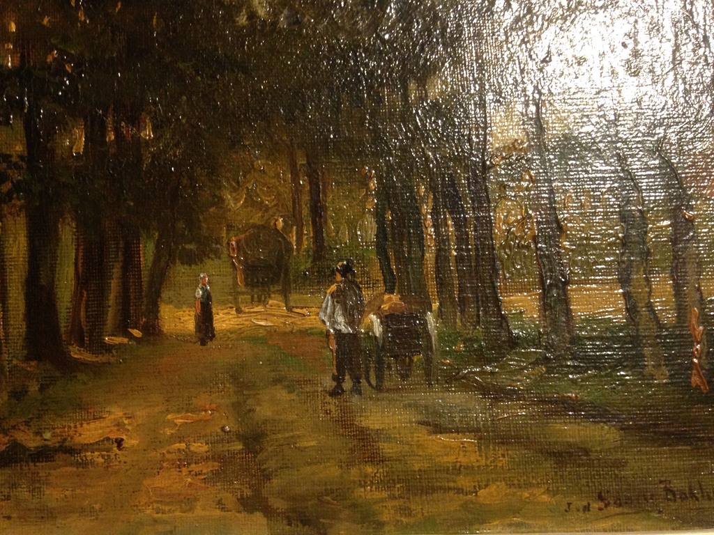 J.J. van de Sande Bakhuyzen. Olieverf op doek.  kopen? Bied vanaf 500!