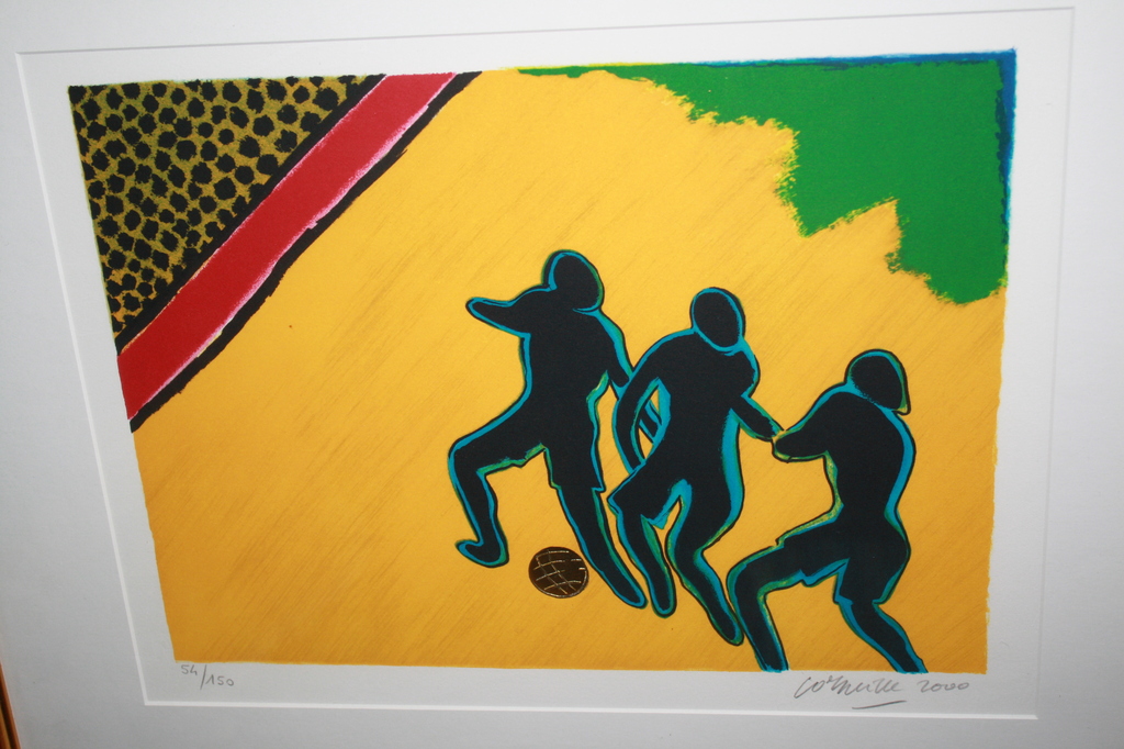 CORNEILLE VAN BEVERLOO  - LITHO VOETBAL 2000 kopen? Bied vanaf 100!