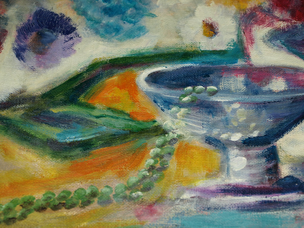 Jan Hermeler : Acrylverf op doek – Stilleven bloemen – Gesigneerd & ingelijst kopen? Bied vanaf 1!