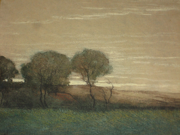 Mooie dubbele gouache gesigneerd. kopen? Bied vanaf 1!