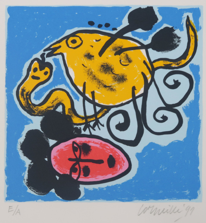 Corneille: Zeefdruk, Tete de femme kopen? Bied vanaf 50!