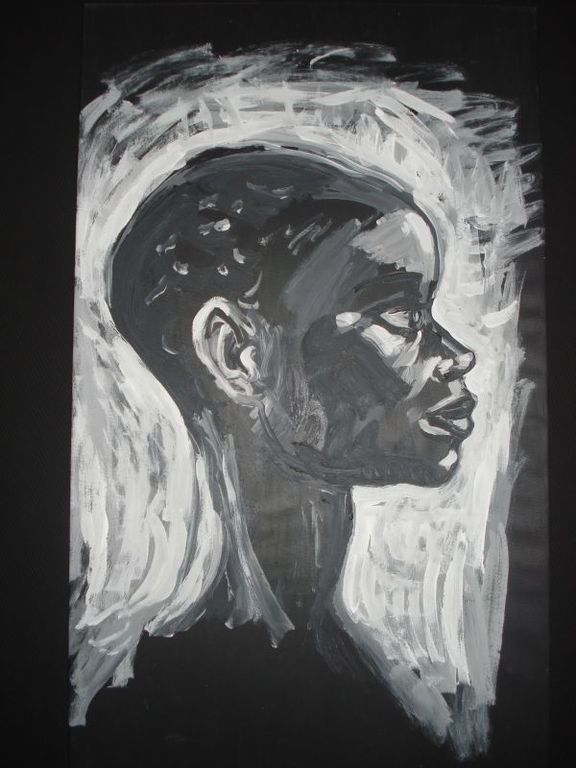 Origineel schilderij Peter Klashorst verkocht voor € 220!