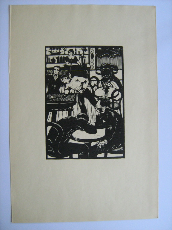 Wim Oepts - Houtsnede - 1929 kopen? Bied vanaf 35!