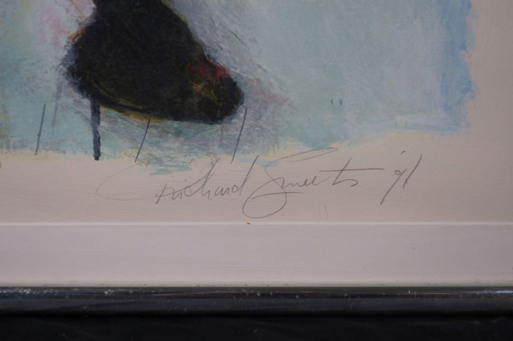 Richard Smeets: Zeefdruk, Zonder titel I - Ingelijst (Groot) kopen? Bied vanaf 40!