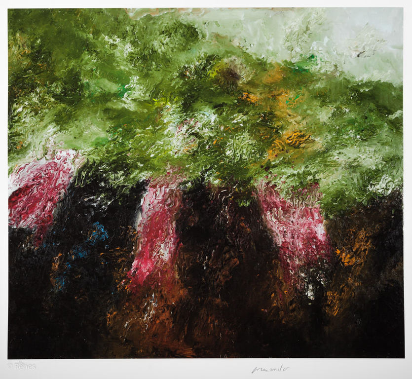 Armando 'Waldrand' - giclée, oplage 50, handgesigneerd, 2013 verkocht voor € 189!