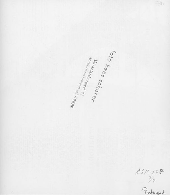 Kees Scherer - vintage gelatine zilver print op barietpapier - Portugal kopen? Bied vanaf 50!