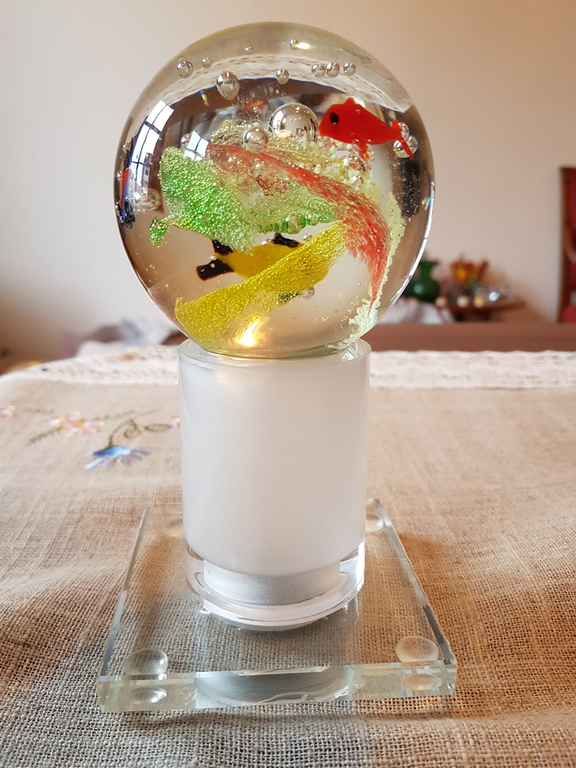 Aquarium presse-papier in Murano glas anni 70 kopen? Bied vanaf 1!