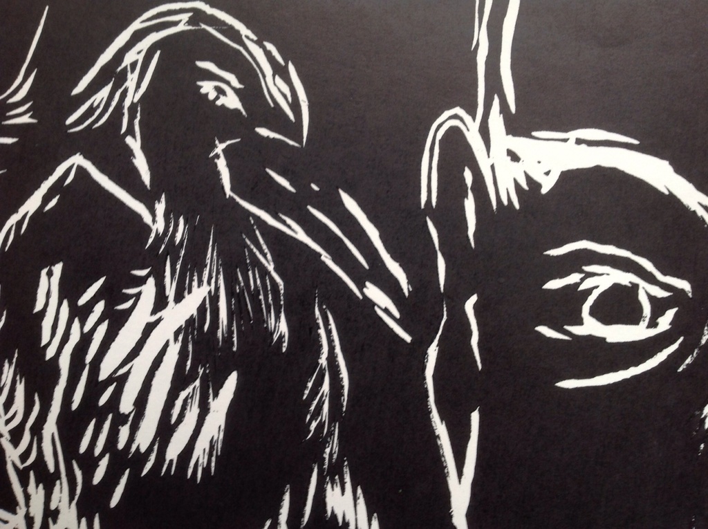 Ad van Riel :houtsnede , zonder titel kopen? Bied vanaf 35!