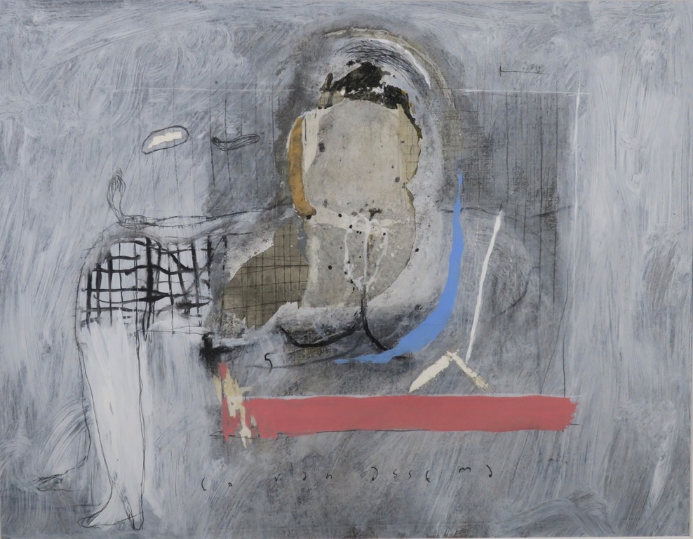 Co van Assema: Gemengde techniek, Vrouw op divan - Ingelijst kopen? Bied vanaf 85!