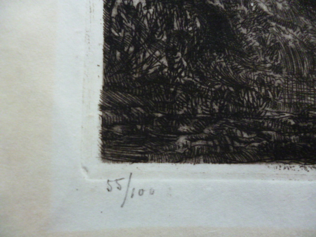 Dirk Baksteen - ets - Grote Vlucht uit Egypte kopen? Bied vanaf 100!