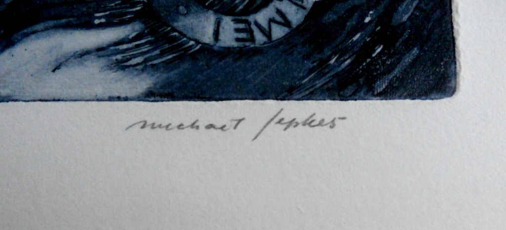 Michael Jepkes - ets/aquatint: Zodiac Stier kopen? Bied vanaf 50!