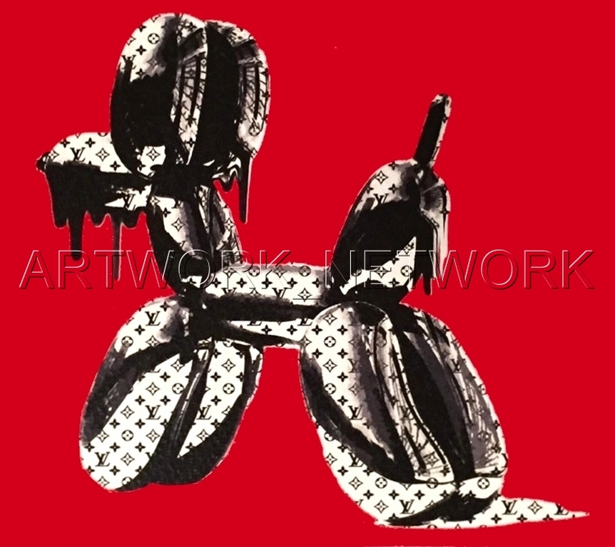 DEATH NYC "Dog" Black - n° A/P - Signed with COA (Edition Artist Proof) kopen? Bied vanaf 1!