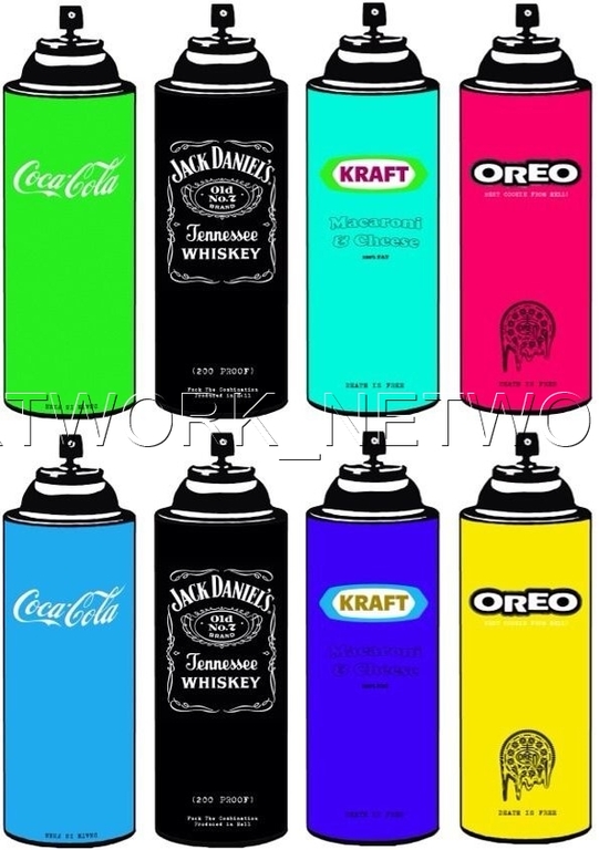 DEATH NYC - "Mix Spray"- n° A/P - Signed with COA (Edition Artist Proof) kopen? Bied vanaf 25!