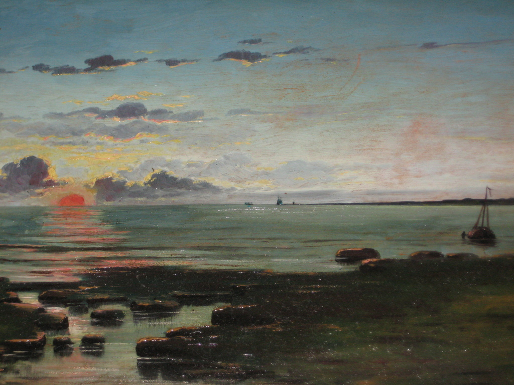 Mooi zeegezicht gesigneerd jbn gent kopen? Bied vanaf 1!