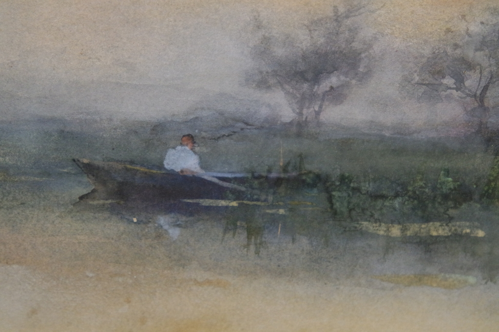 Jan Hillebrand Wijsmuller (1855-1925) - aquarel - waterrijk landschap kopen? Bied vanaf 170!
