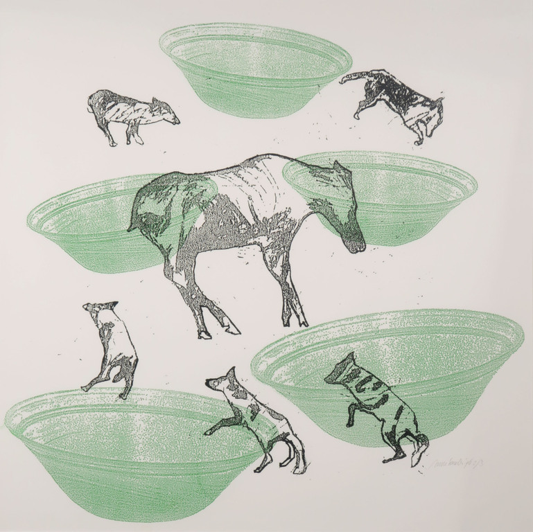 Anne Semler: Zeefdruk, Z.T. - Ingelijst (Groot) kopen? Bied vanaf 35!