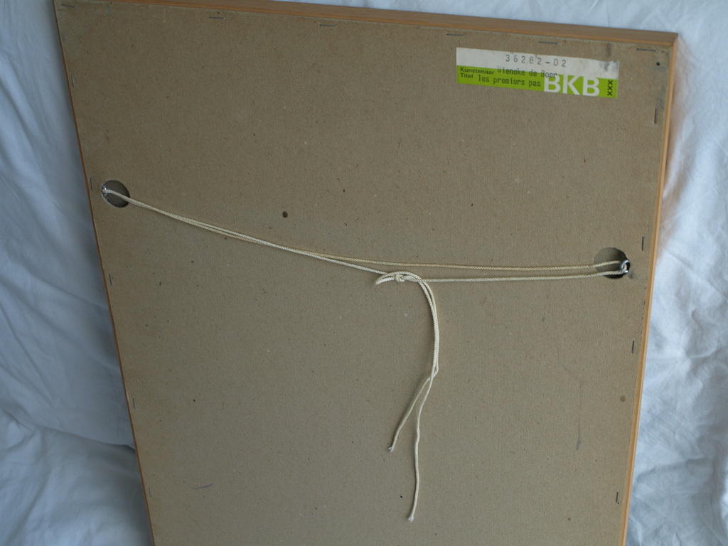 Mieneke de Boer : Ets – Les premiers pas – gesigneerd & ingelijst – 1977  kopen? Bied vanaf 1!