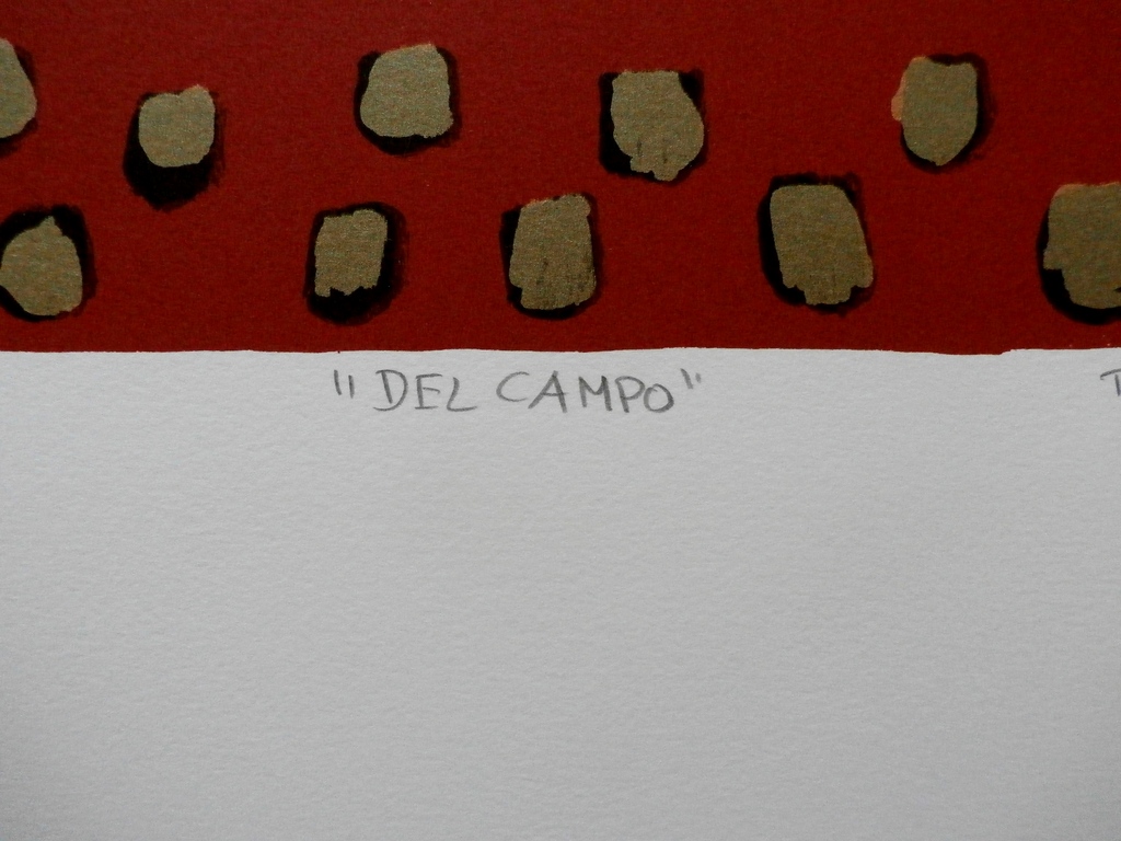 Ronald Boonacker - Zeefdruk: Del Campo  kopen? Bied vanaf 45!