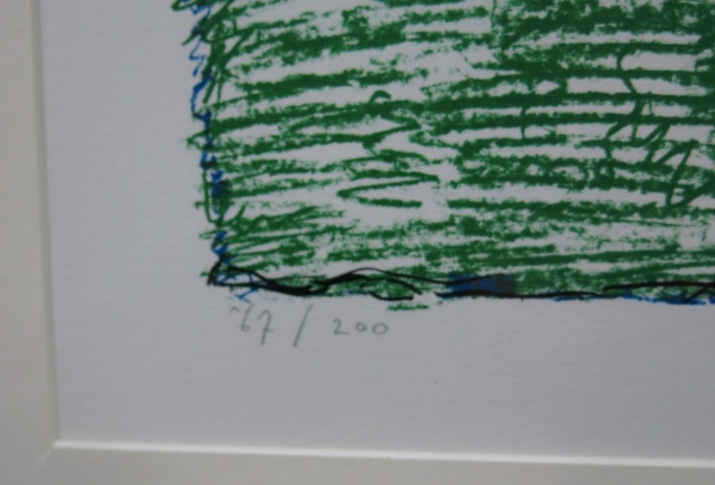 Lucebert: Litho, Vragend kind - Ingelijst kopen? Bied vanaf 250!