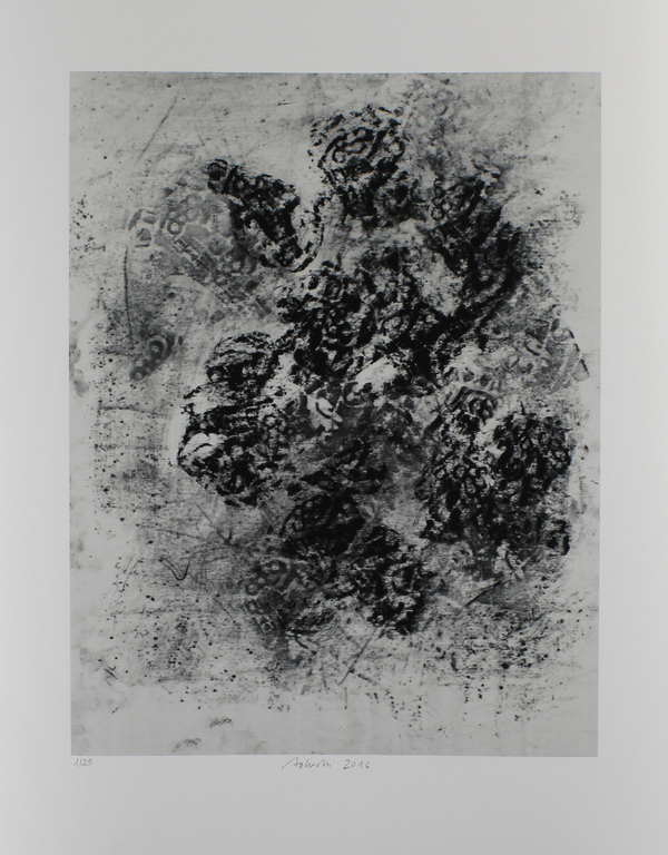 Heinz Adochi - Adochi. -Komposition III- Pigmentdruk op katoenpapier. 2016. kopen? Bied vanaf 37!