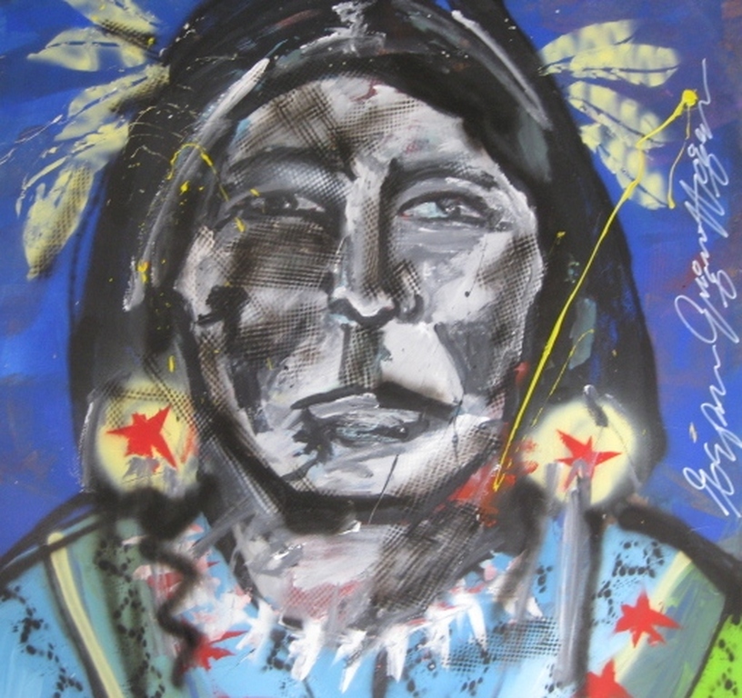 Espen greger Hagen origineel schilderij verkocht voor € 375!