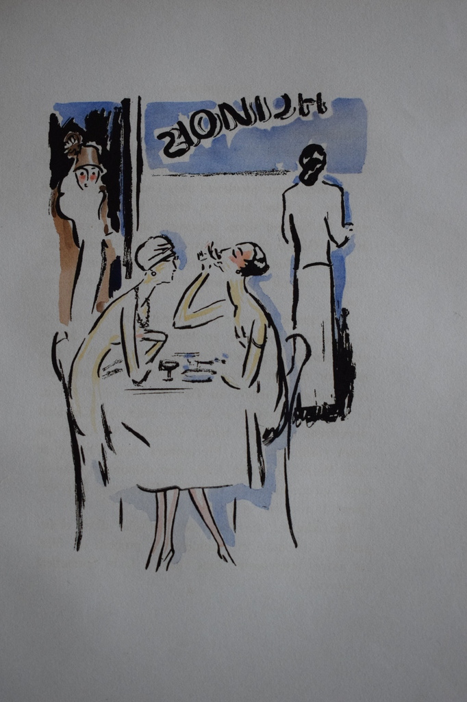 Kees van Dongen - Pochoir La Garconne  - Het Diner kopen? Bied vanaf 275!