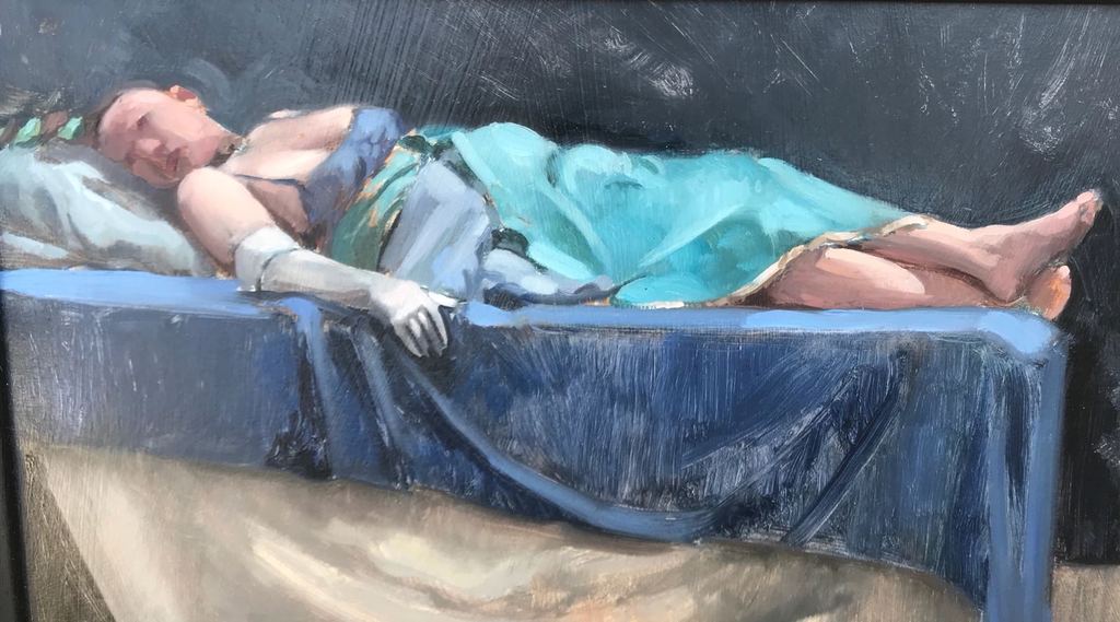 Olieverf op paneel. kopen? Bied vanaf 35!