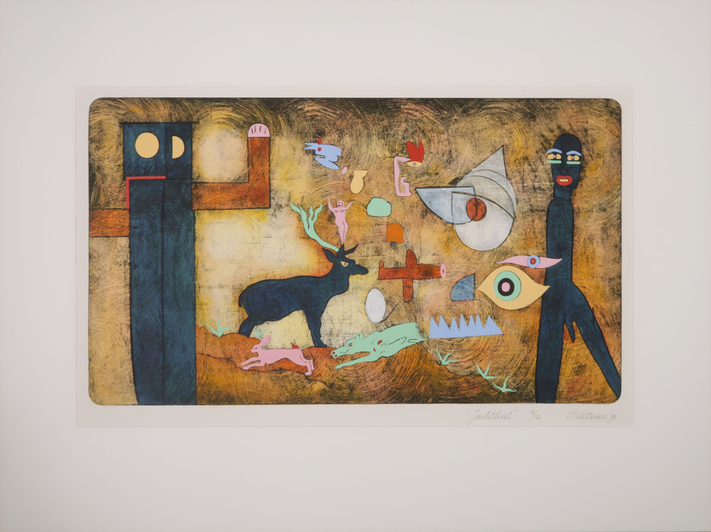 Hollie Witteveen: Handbewerkte Ets, Jachtlust kopen? Bied vanaf 35!