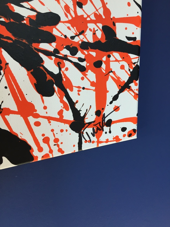 ORIGINEEL - RICK TRIEST - ACRYL OP DOEK kopen? Bied vanaf 75!