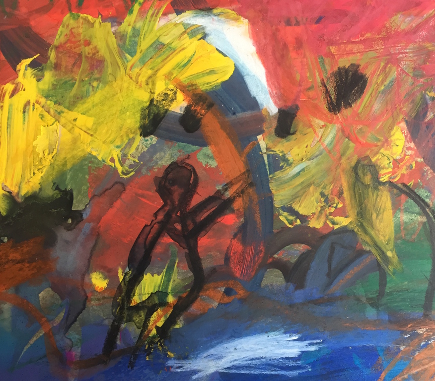 Pieter Defesche, gouache, zonder titel kopen? Bied vanaf 135!