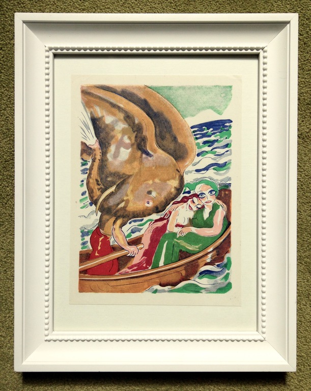 Kees van Dongen, Originele houtgravure uit 1955 kopen? Bied vanaf 65!