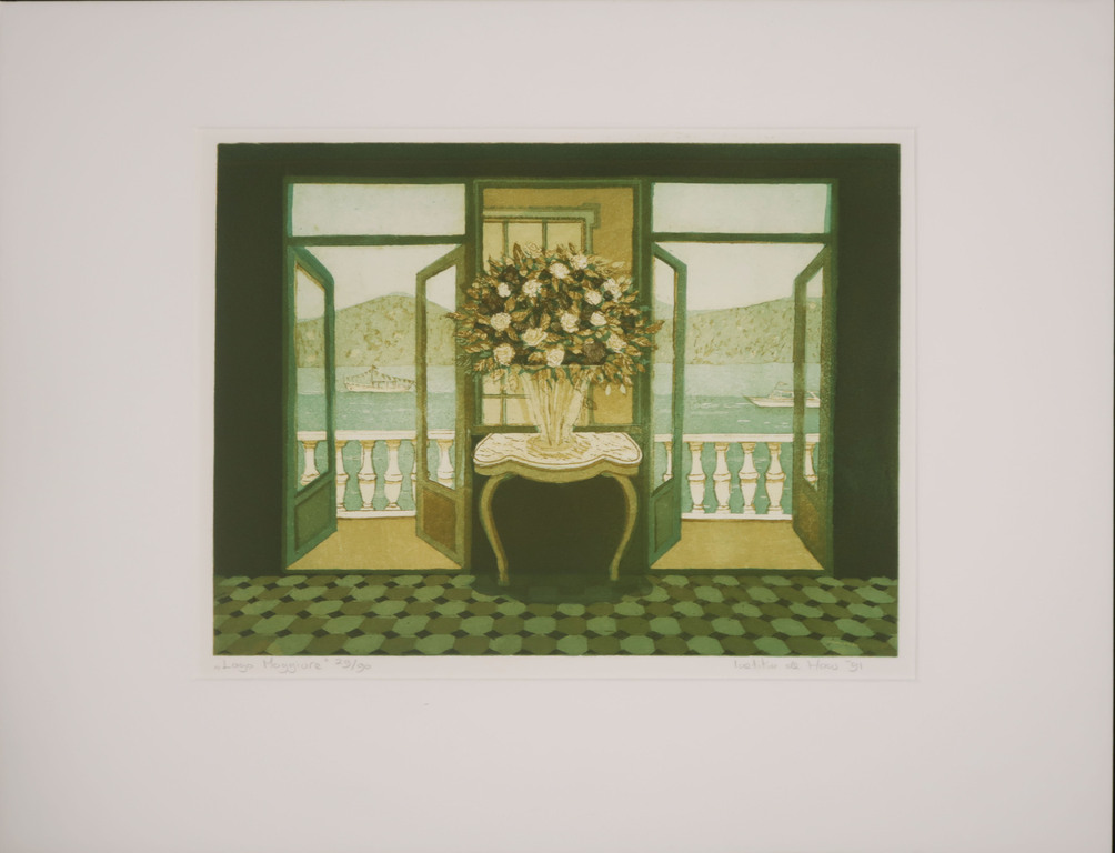 Laetitia de Haas: Aquatint, Lago Maggiore kopen? Bied vanaf 20!