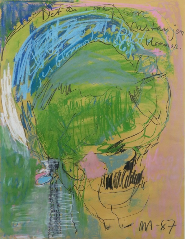 Onbekende kunstenaar: Pastel tekening, Z.T. - Ingelijst kopen? Bied vanaf 1!