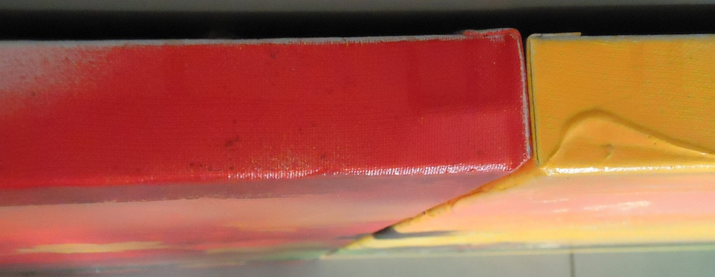 Theo Koster, Autumn Leaves, Uniek tweeluik 80x80, origineel op canvas kopen? Bied vanaf 250!