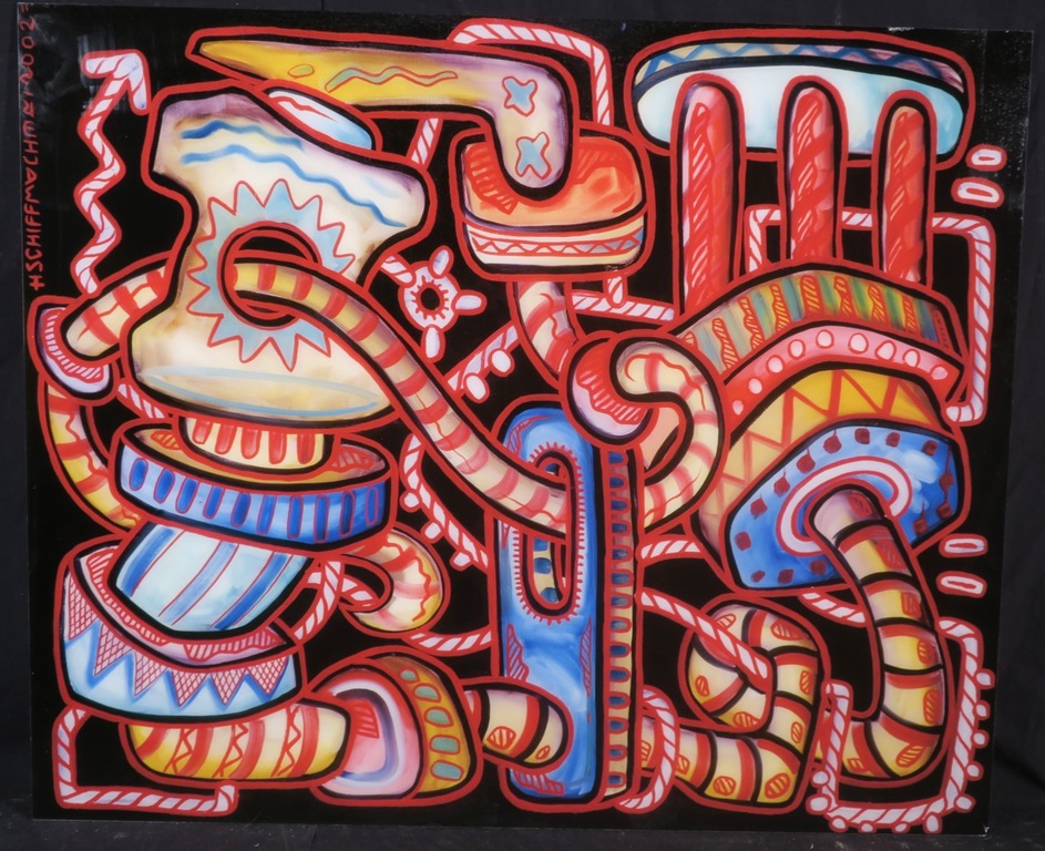 Henk Schiffmacher: Giclee op dibond, Z.T. (tattoo ontwerp) kopen? Bied vanaf 1!