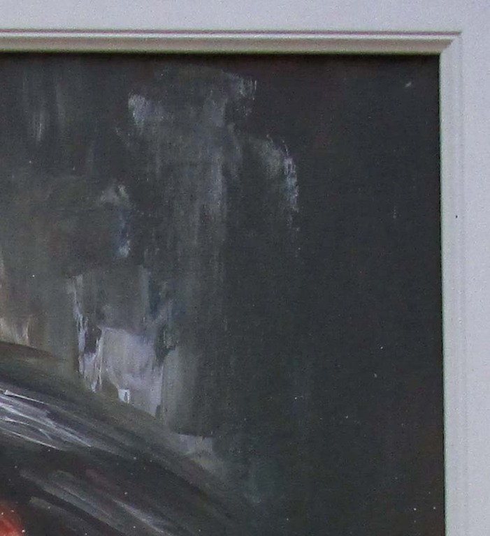 N.J. Simons, Acrylverf op doek, Clown kopen? Bied vanaf 15!