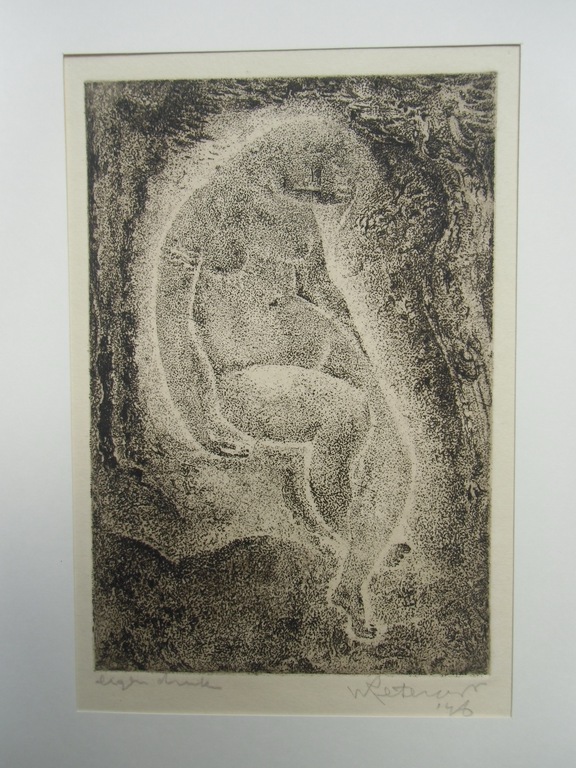 ZITTEND VROUWELIJK NAAKT / ETS VAN WIM RETERA kopen? Bied vanaf 120!