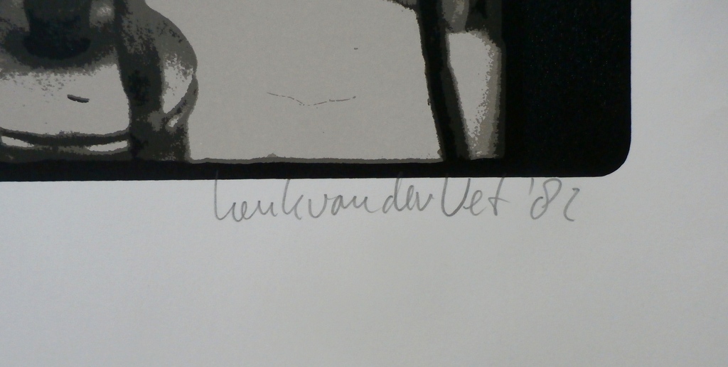 Henk van der Vet - portfolio: Karel Appel/Dotremont - 9 fotolitho's - 1982 kopen? Bied vanaf 350!