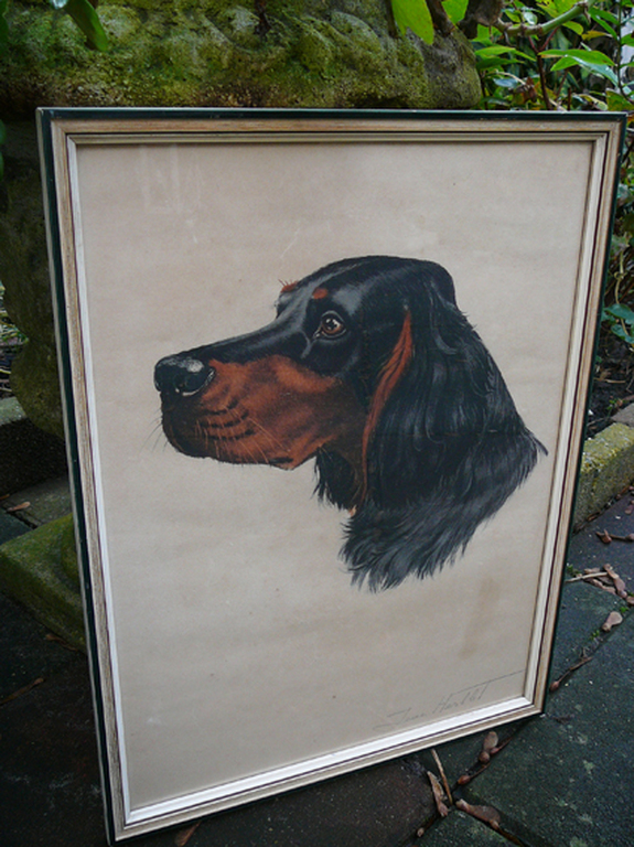 Jean Herblet (1893-1985): 'Chien de Chasse' circa 1950 verkocht voor € 35!
