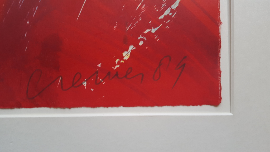 Jan Cremer - kleurenlitho 178/200, handgesigneerd, genummerd en  kopen? Bied vanaf 95!
