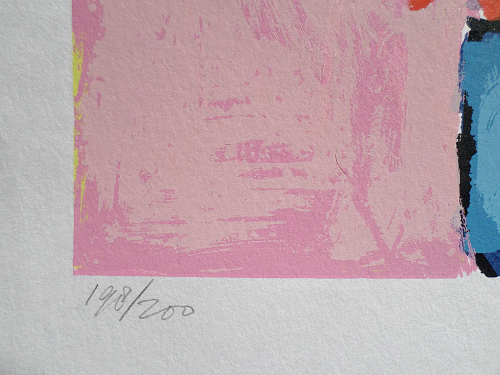 Ton van Kesteren - Abstract, zeefdruk (groot) kopen? Bied vanaf 35!