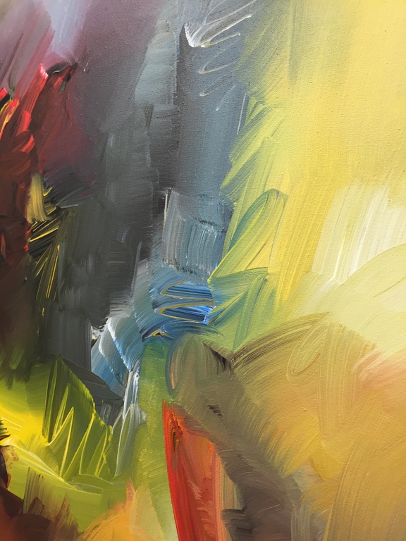 Gena Genadyj gemengde  technieken op doek  PEASE kopen? Bied vanaf 1!