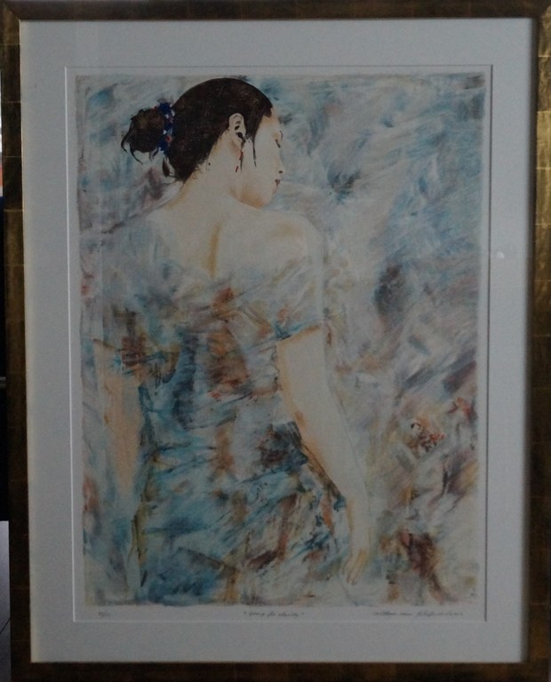 Willem van Scheijndel - gesigneerde zeefdruk - Going for Clarity - ingelijst kopen? Bied vanaf 150!