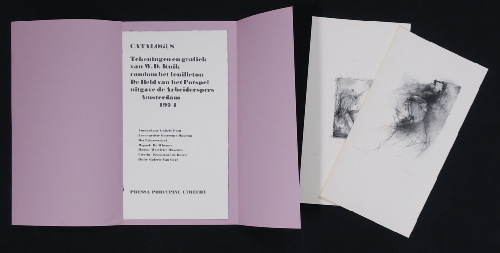 Dirkje Kuik: Catalogus + twee litho's kopen? Bied vanaf 60!