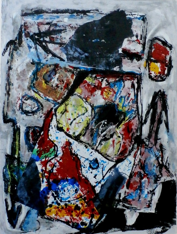 Jacques Doucet -  Zeefdruk:  ETE A SAINT- CHRISTOL - 1991 - Groot!  verkocht voor € 145!