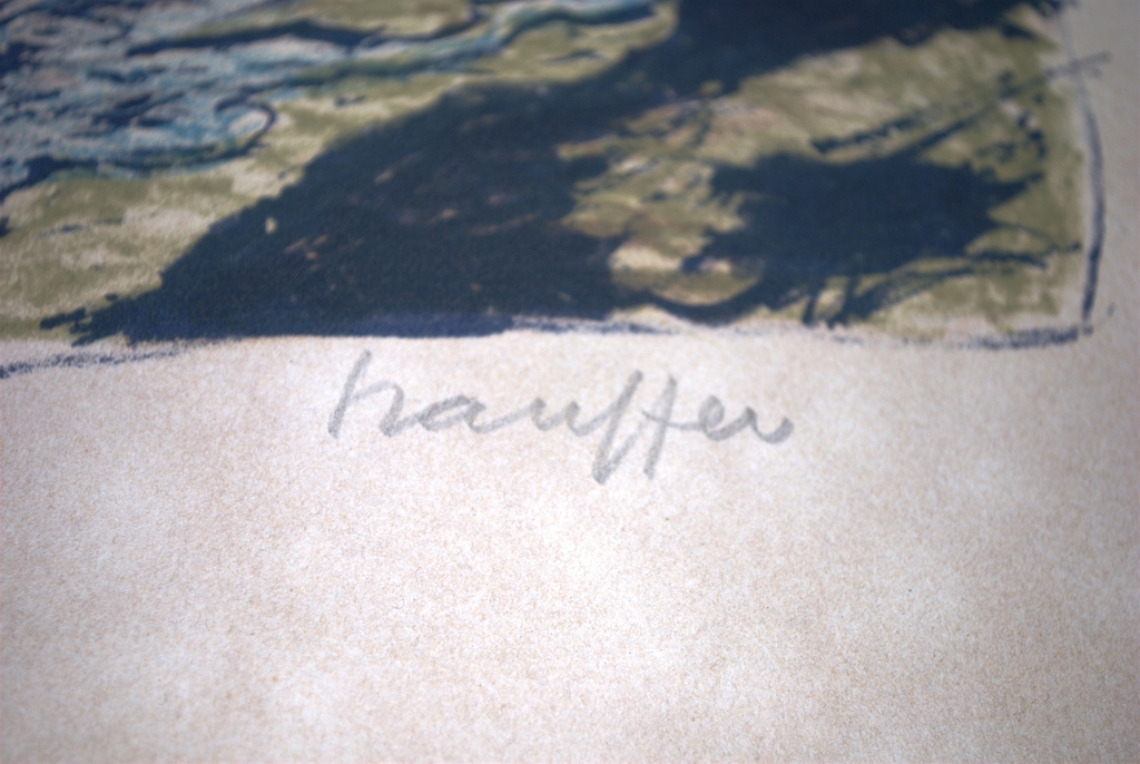 Fred Stauffer - kleurenlitho - Berner Oberland kopen? Bied vanaf 20!