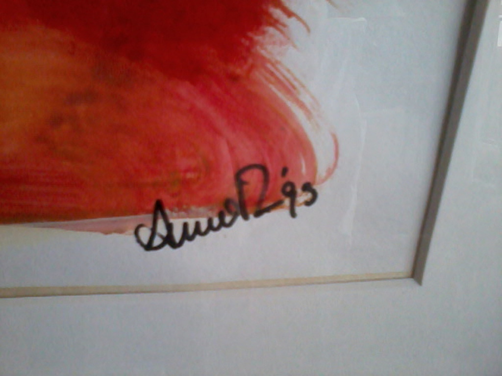 Anette Neervoort-Zeylstra, Tulpen, 1993, tekening (gemengde techniek) kopen? Bied vanaf 250!