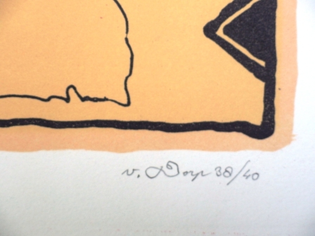 Huibert van Dorp:Litho kopen? Bied vanaf 15!